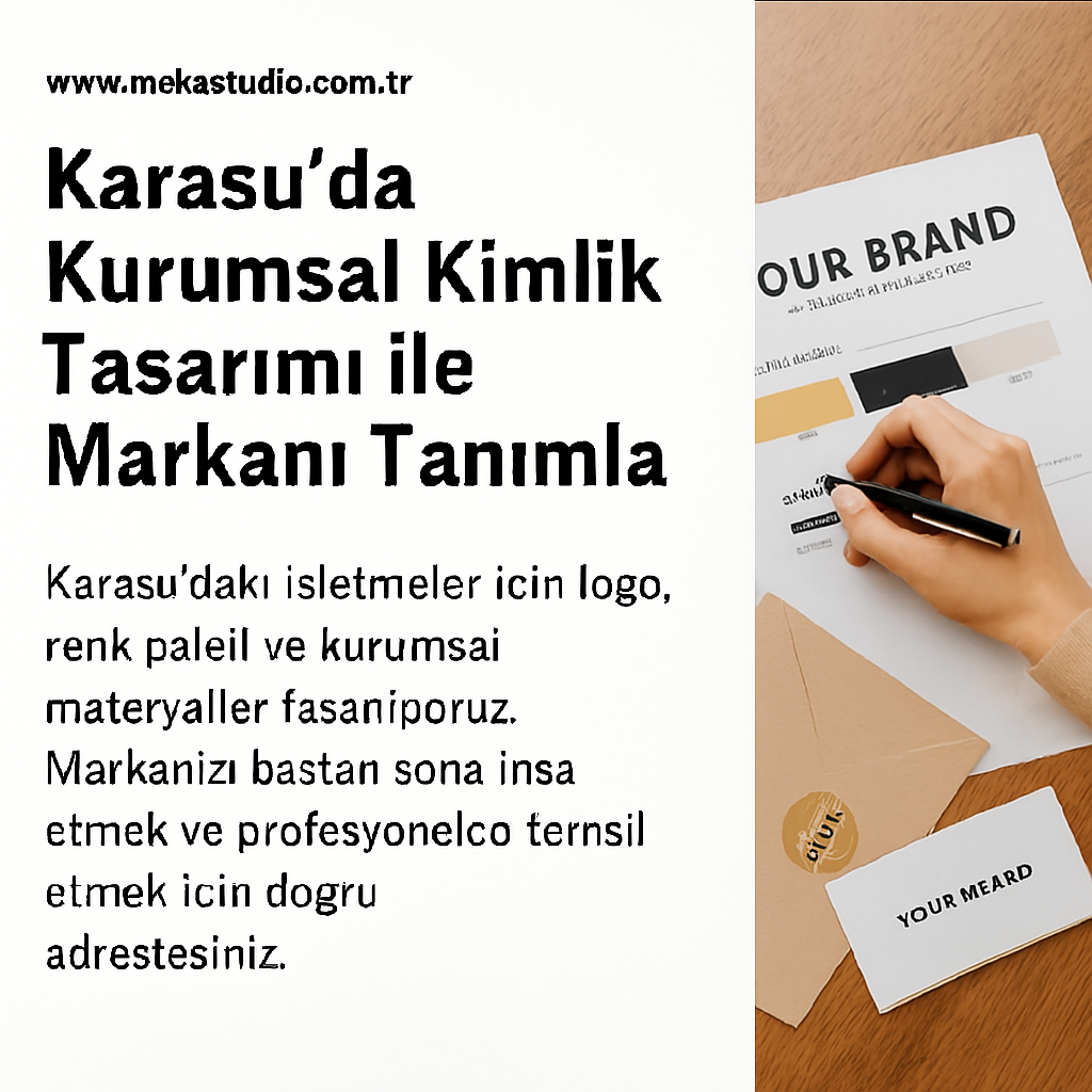 Karasu’da Kurumsal Kimlik Tasarımı ile Markanı Tanımla